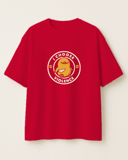 Printed Oversized T-shirt