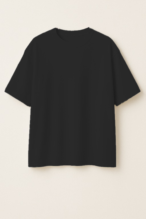 Oversized T- shirts - Black