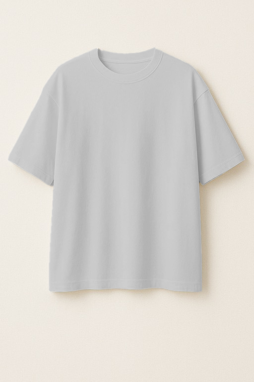 Oversized T- shirts - Grey