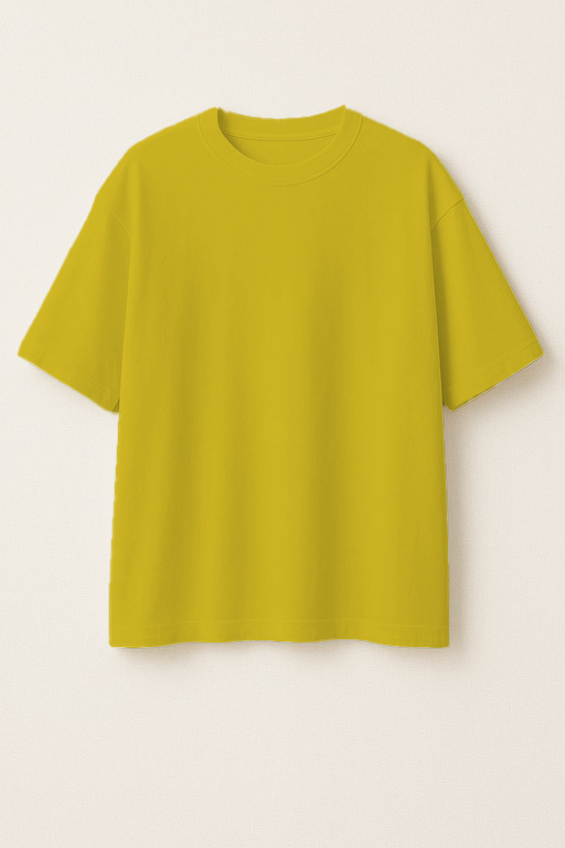 Oversized T- shirts - Yellow