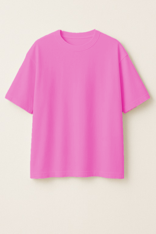 Oversized T- shirts - Pink