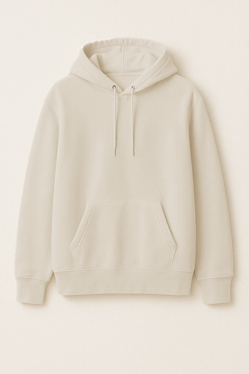 Beige hoodie