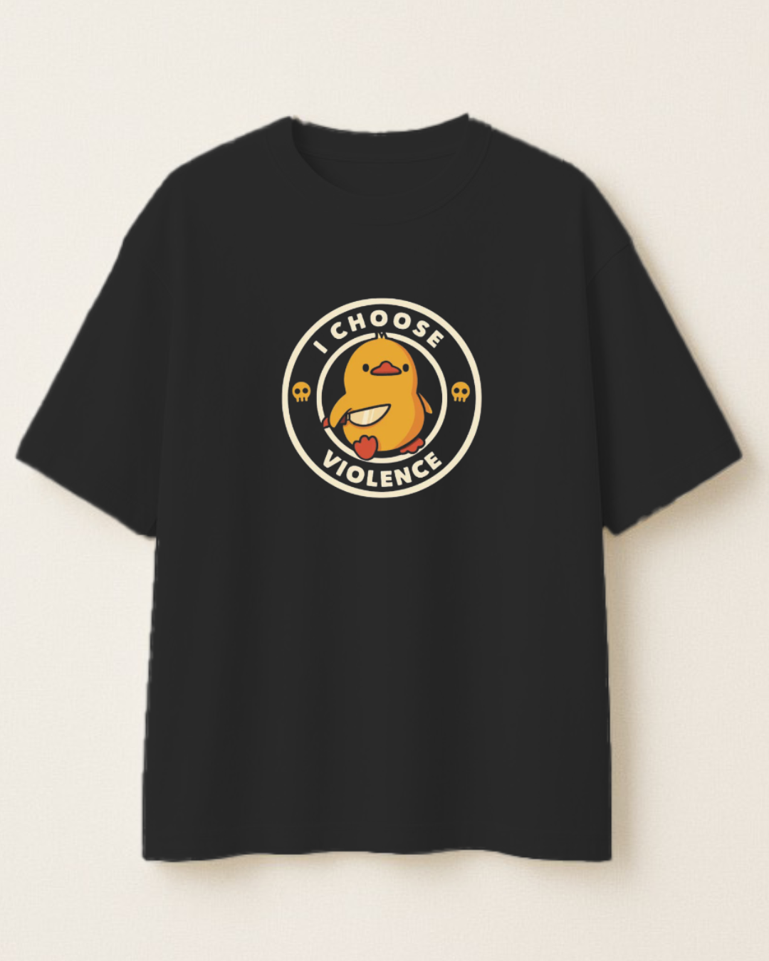 Printed Oversized T-shirt