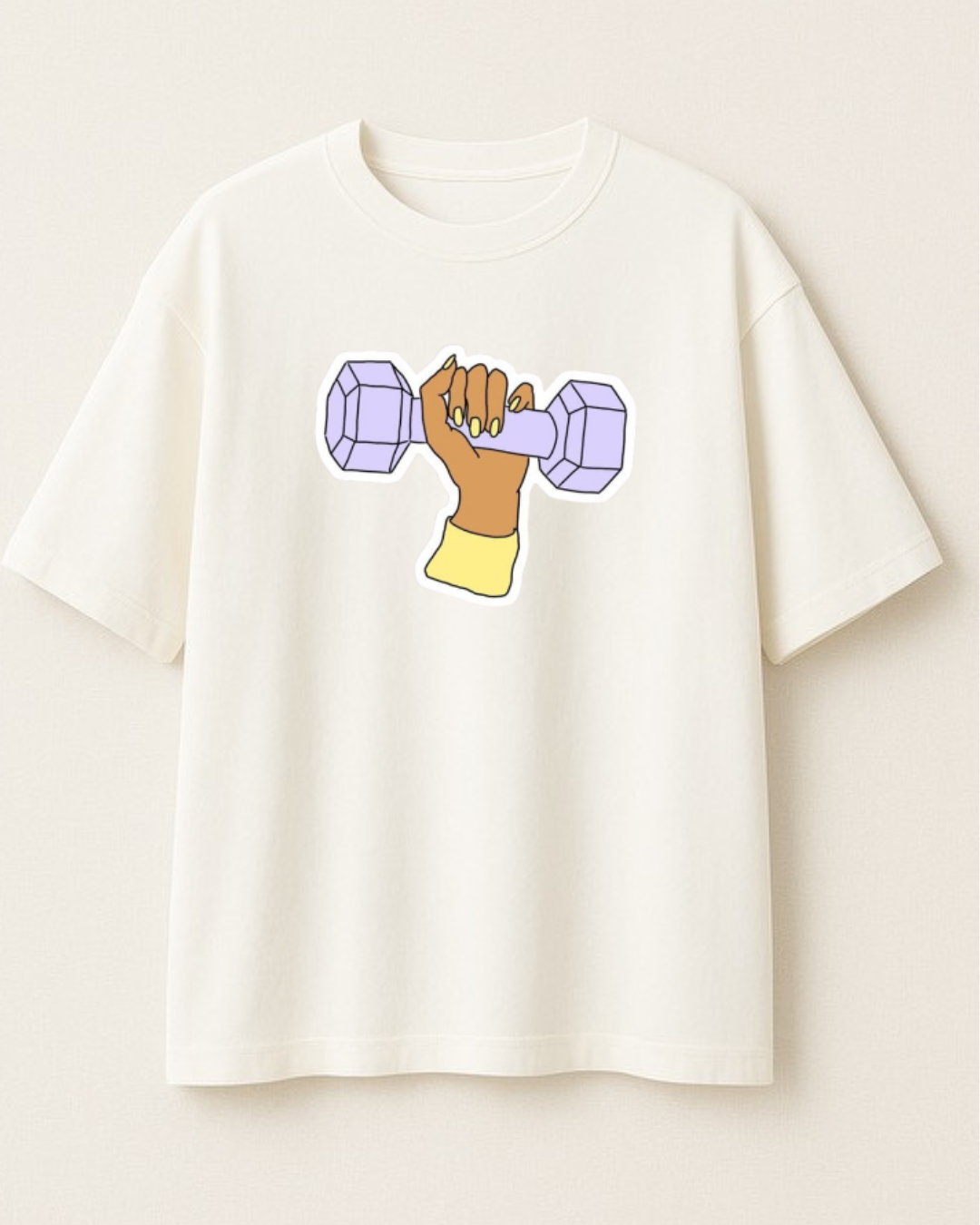 Printed Oversized T-shirt